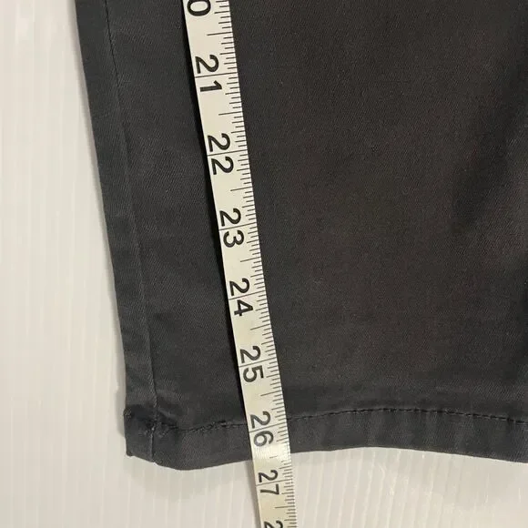 Democracy Ab Technology Womens Straight Leg Cargo Jeans Pants Sz 4 Charcoal - Picture 7 of 7